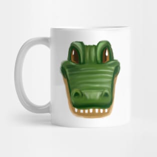 Cute Aligator Drawing Mug